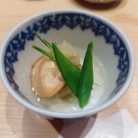 鮨 つきうだ - ボラのかぶら蒸し