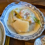 タラチネ - 鶏とかぶのクリーム煮