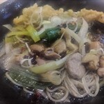 ゆで太郎 もつ次郎 - やめれません鴨南蛮そば