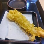 ゆで太郎 もつ次郎 - クーポンの海老天