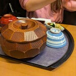 ひつまぶし 鰻伸 - ぱかっとやるときは、まるで宝箱開封の儀(⁠✯⁠ᴗ⁠✯⁠)