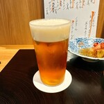 柳橋惣菜 ふく田 - すだち生ビール