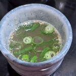 鳥みつ - 焼きとりフルコース（鶏がらスープ）　1,000円