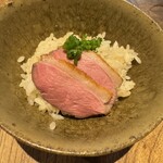 炭火焼鳥とり央 - 鴨マンガイ