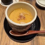 炭火焼鳥とり央 - 茶碗蒸し