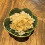 炭火焼鳥とり央 - 箸休め鬼おろし