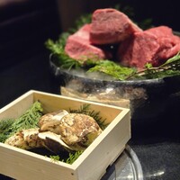 焼肉牛印 銀座店 - 肉と松茸