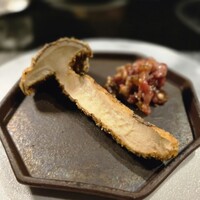 焼肉牛印 銀座店 - 松茸のフライ