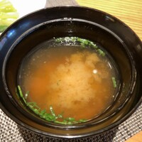 日本料理 からまつ - シジミ味噌汁
