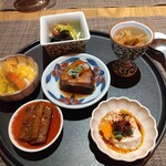 fu-fu shisen - 前菜盛り合わせ