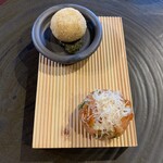 hape - 渥美サーモン ・キタアカリのフリット