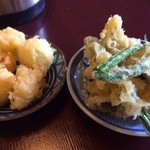 この天ぷらが無料！