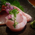 味とく家 - お刺身　鰤と鯛
