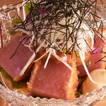 魚ト日本酒あたらよ - 本マグロの生カツ