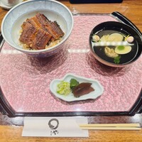 まるや本店 中部国際空港店 - ミニうな丼+肝吸い¥3,400