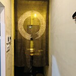 馳走 ひろ - カウンター奥が御手洗です✨