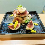 馳走 ひろ - いちじくの白和え✨