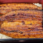 鰻の成瀬 - 「上うな重竹」（2500円）