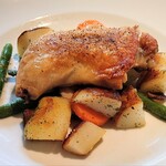 オー・ボール・ド・ロー - [メイン] 鶏モモ肉のコンフィ