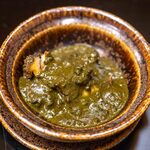 よし町 - 2024.11 大津港産鮑（あわび）天然茸（アカヤマドリタケと香茸）餡掛け