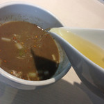 らー麺 山さわ - 割スープ