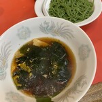 元祖 中華つけ麺 大王 - 翡翠ワカメつけ麺
