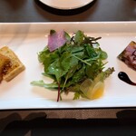 オールデイダイニングオーキッド - 本日の前菜サラダ添え