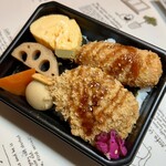 アマノパークス - 豚串カツとソーセージの串カツでした