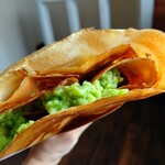 クレープ えんどう - ずんだバター