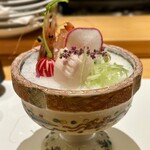 みえ田 - 活ボタン海老　松川カレイ　サヨリ