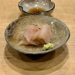 焼鳥 谷口 - むね肉の刺身