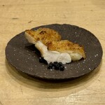焼鳥 谷口 - もも　粒胡椒の塩漬け