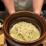 みえ田 - 生姜と蕗のご飯