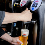 牛の助肉之進 くらわんか - 当店は-2.2度の氷点下で生ビールが楽しめます（エクストラコールド）