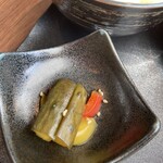 贅沢とんかつ アバンティ - ピクルス。トンカツに合う‼️