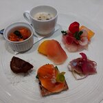 リストランテ ラ ソリア - 前菜盛り合わせ（2024.10）