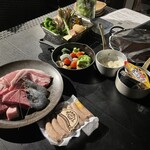 ラ・ナチュール - デデーンと配膳