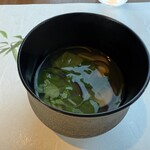 TRAIN SUITE 四季島 - シジミの味噌汁