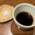 green glass - 蕎麦つゆ