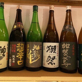 日本酒の一例です！まだまだ沢山ご用しております。