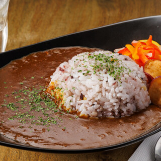 オリジナルのチキンスパイスカレー