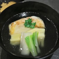 小熊 - お椀：ぐじ 筍 うるい