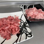 エコ・ピア - 中トロと大トロを取り分ける