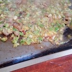 坂本おやき店 - イカもんじゃです