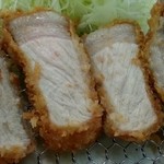 Katsuretsutei - 米豚の３センチ厚切りロースかつ定食　1950円