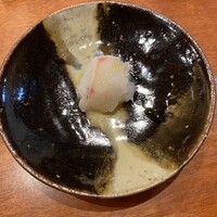 寿司 あさ海 - アオリイカとサワラ オリーブオイルで