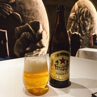 中目黒 若狭 - 瓶ビール　赤星