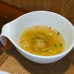 キッチン ブルー グローブ - 最後のスープ