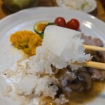 キッチン ブルー グローブ - ご飯が進む