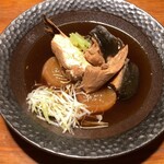寿司 築地日本海 - ブリあら煮大根780円